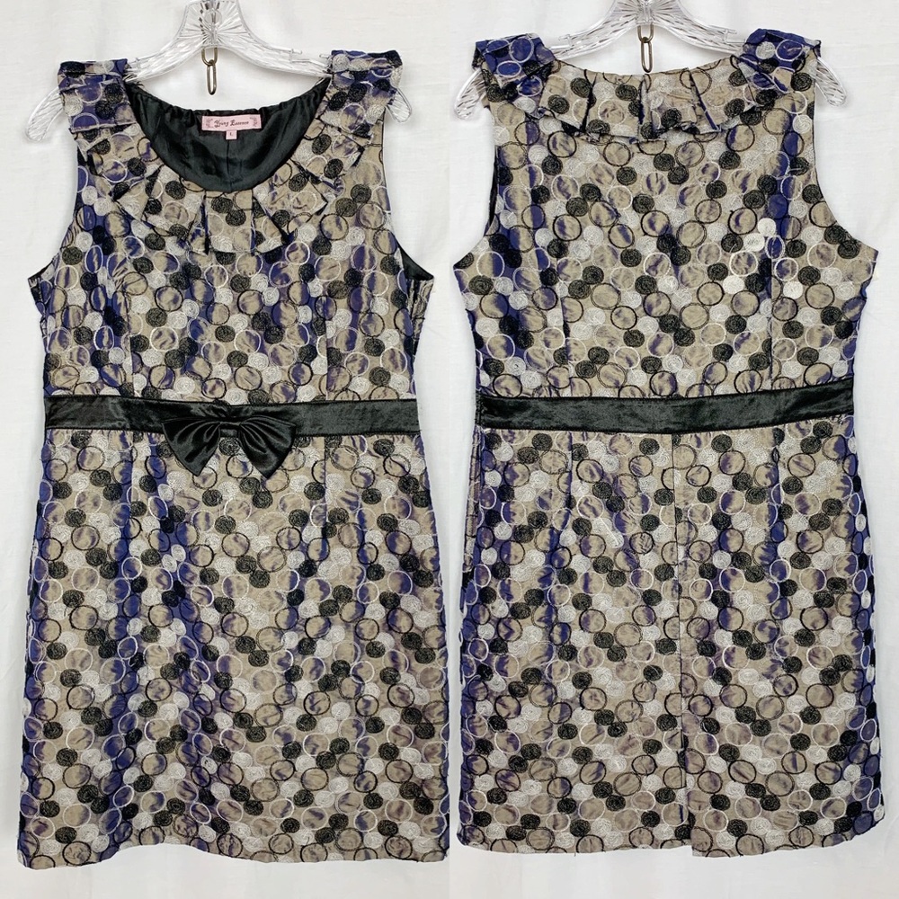 Young Essence Sleeveless Gray Dress